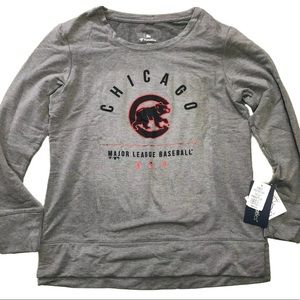 Fanatics Chicago Cubs Pullover Sweatshirt Womens M